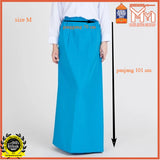 Sekolah Menengah Kain Kurung T/Blue Getah + Zip｜Student Girl School Long Skirt｜ComfortSecondary School｜ Talaso/TC/Koshibo