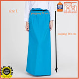 Sekolah Menengah Kain Kurung T/Blue Getah + Zip｜Student Girl School Long Skirt｜ComfortSecondary School｜ Talaso/TC/Koshibo