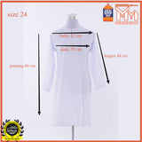 Baju Kurung Sekolah Putih Lengan Biasa｜Student Girl School Uniform｜Lengan Biasa｜White Baju Kurung｜Comfort｜Primary / Secondary School ｜Koshibo Or Cotton