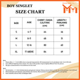 Singlet Lubang Untuk Budak Lelaki ｜Kids Boy Singlet/Tank Top/Sleeveless Shirt