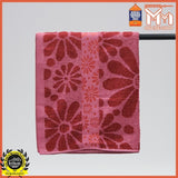 Flower graphic bath towel /  Tuala Mandi Corak (70cm x 140cm) 817344