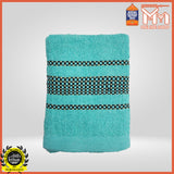 Quick Dry Bath Towel /  Tuala Mandi Corak Serap Air (67cm x 137cm) 821123 HIJKLM