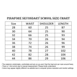 SCHOOL PRODUCT ALL SIZE CHART
